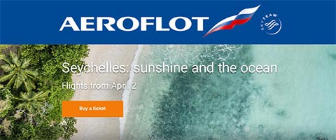Promocje aeroflotu do azji